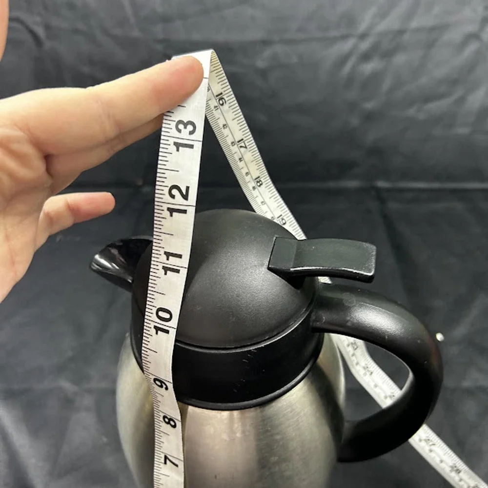 OGGI Thermal Vacuum Insulated Carafe Stainless Steel Serving Carafe